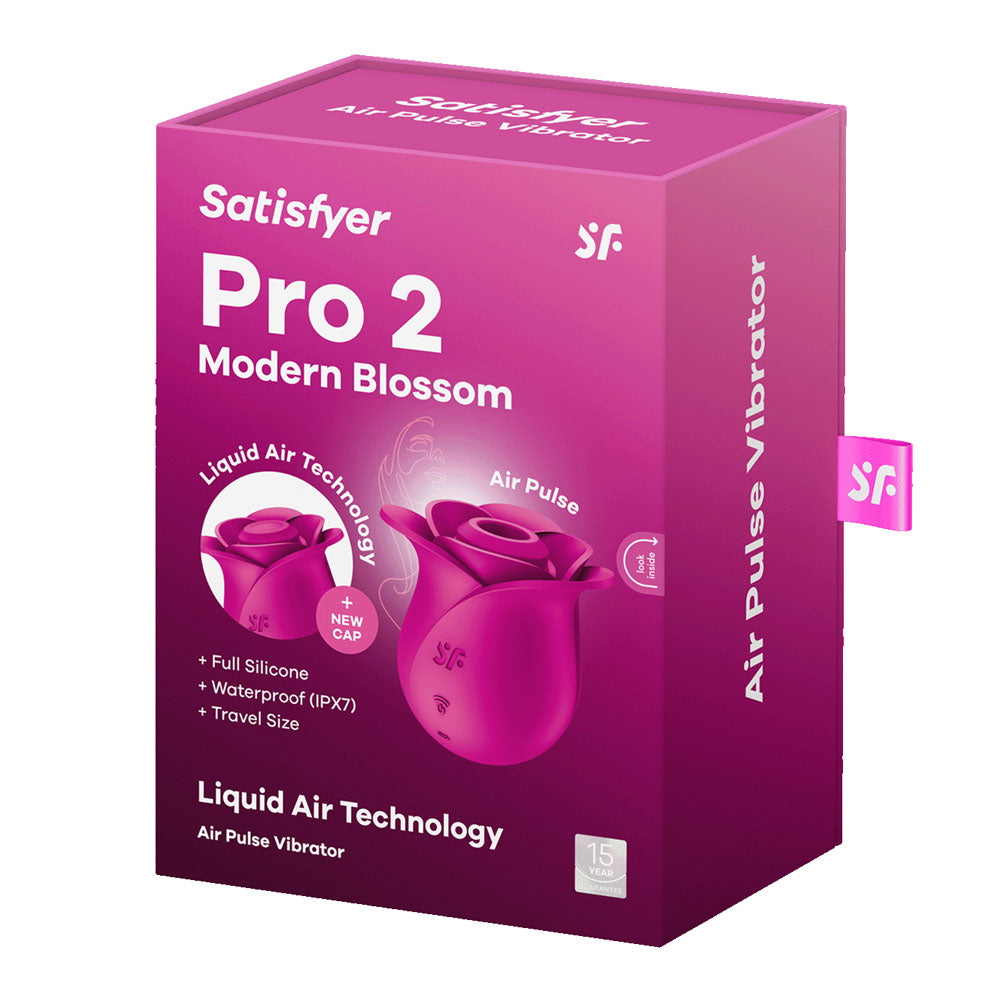 Satisfyer Pro 2 Modern Blossom - Modern USB Rechargeable Air Pulse Rose Stimulator