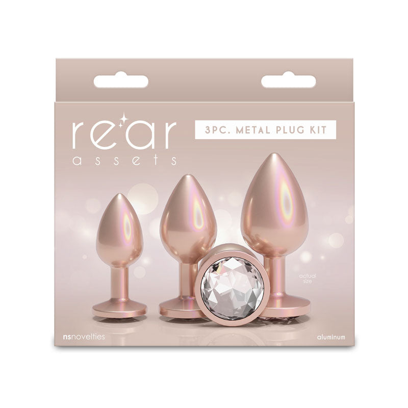 Rear Assets Trainer Kit - Iridescent Champagne Set of 3 Sizes
