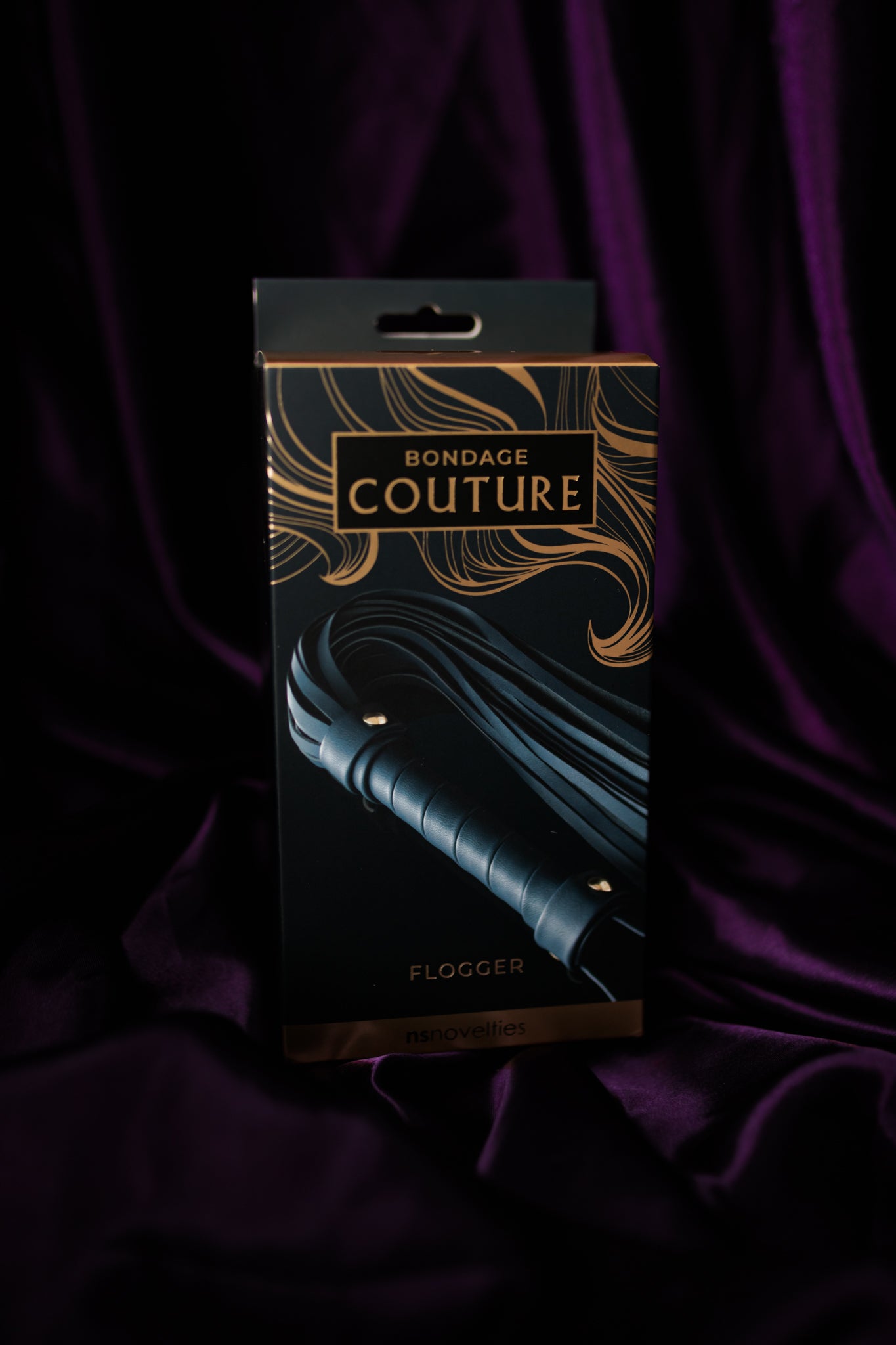Bondage Couture Flogger - Blue
