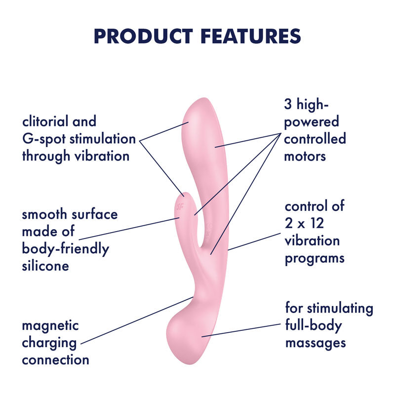 Satisfyer Triple Oh  Rabbit Vibrator