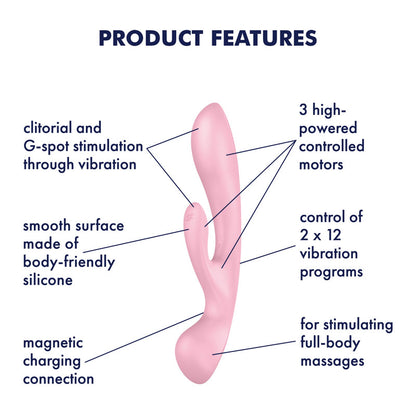 Satisfyer Triple Oh  Rabbit Vibrator
