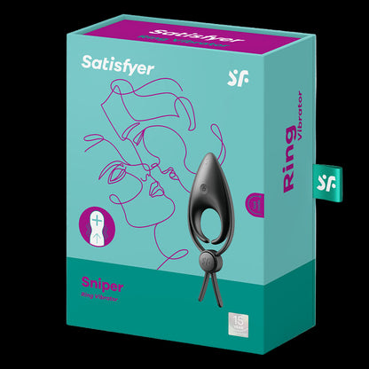 Satisfyer Sniper   Vibrating Adjustable Lasso Cock Ring