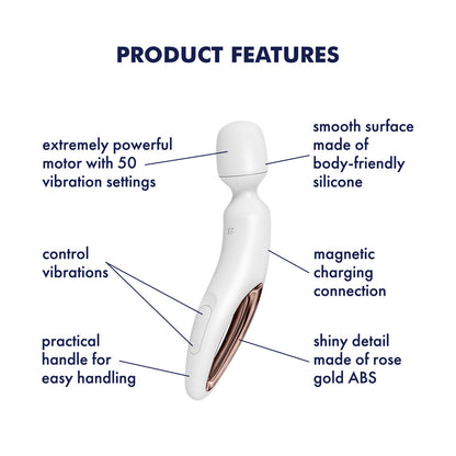 Satisfyer Wand-erland - Rose Gold  Massage Wand