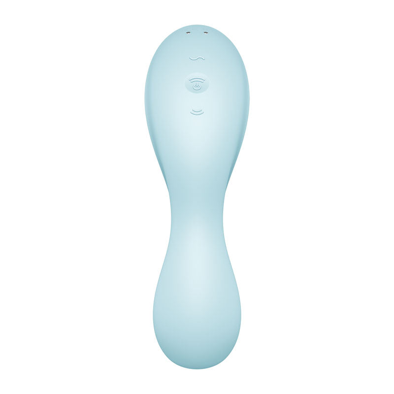 Satisfyer Curvy Trinity 5 - Air Pulse Stimulator & Vibrator with App Control