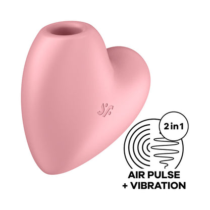 Satisfyer Cutie Heart - Light  Air Pulsation Stimulator with Vibration
