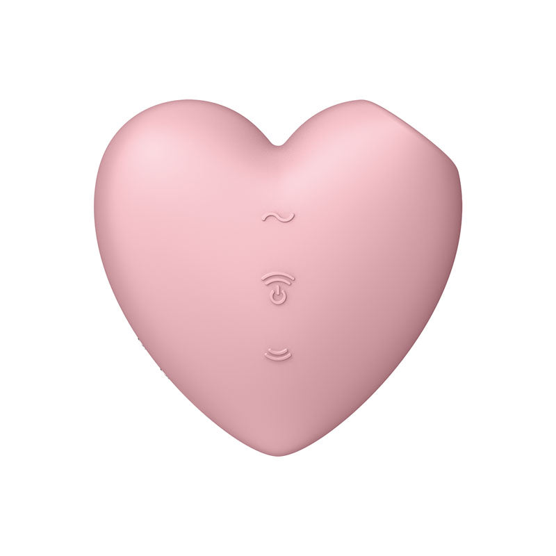 Satisfyer Cutie Heart - Light  Air Pulsation Stimulator with Vibration