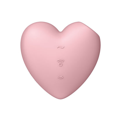 Satisfyer Cutie Heart - Light  Air Pulsation Stimulator with Vibration