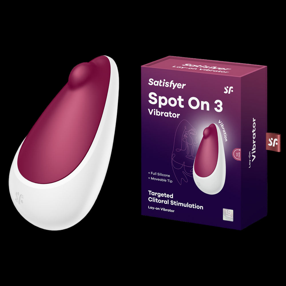 Satisfyer Spot On 3 - Berry USB Rechargeable Stimulator