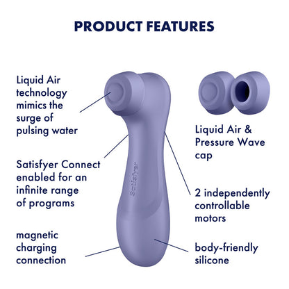 Satisfyer Pro 2 Generation 3 with App Control - Lilac