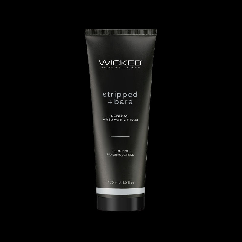 Wicked STRIPPED + BARE Sensual Massage Cream