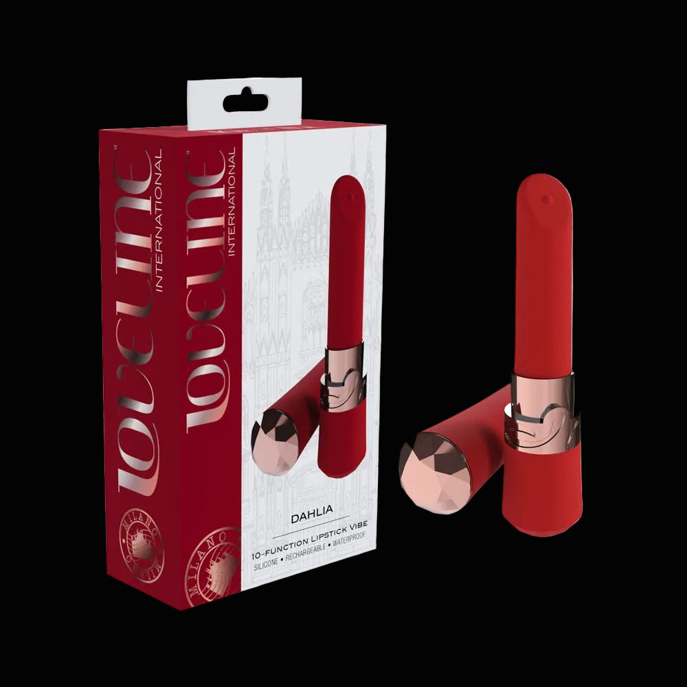 LOVELINE Dahlia USB Rechargeable Lipstick Vibrator