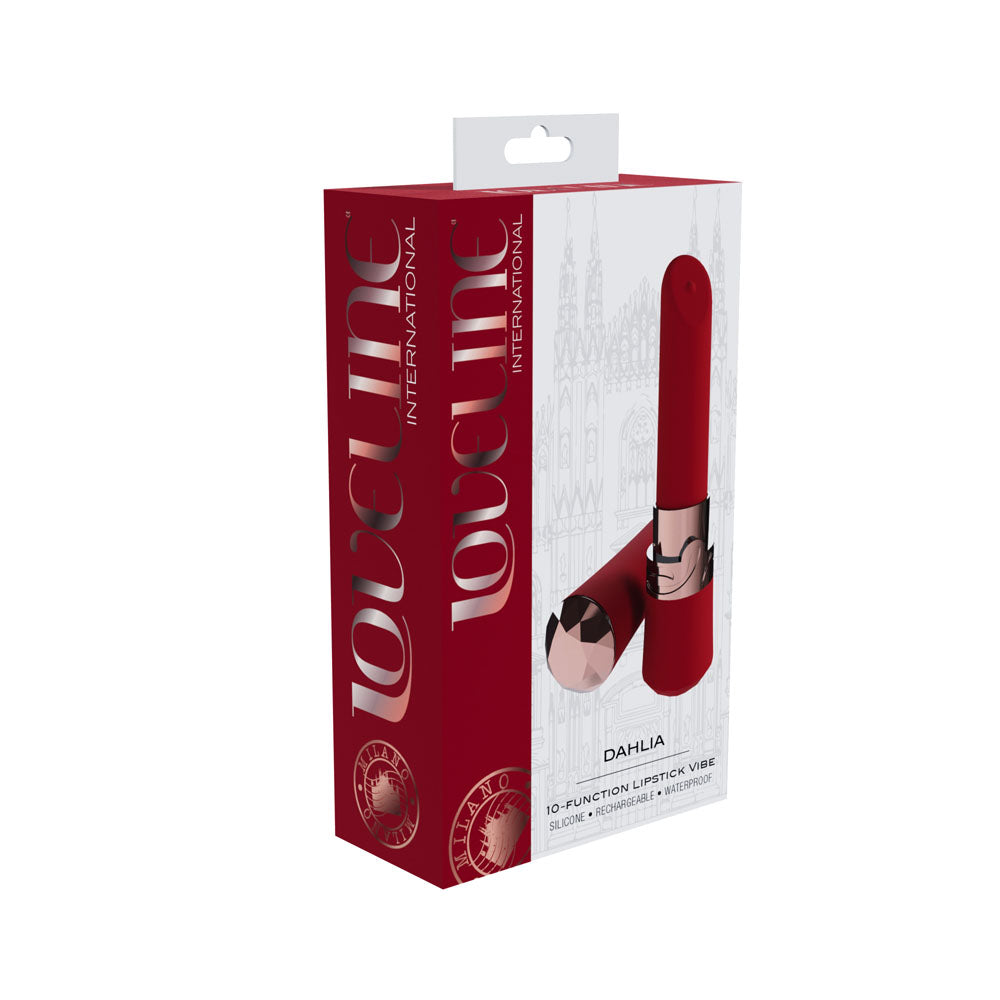 LOVELINE Dahlia USB Rechargeable Lipstick Vibrator