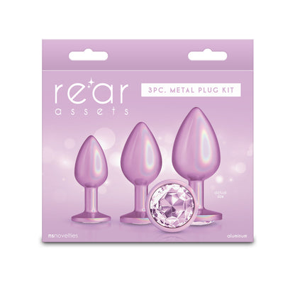 Rear Assets Trainer Kit - Iridescent Pink Set of 3 Sizes