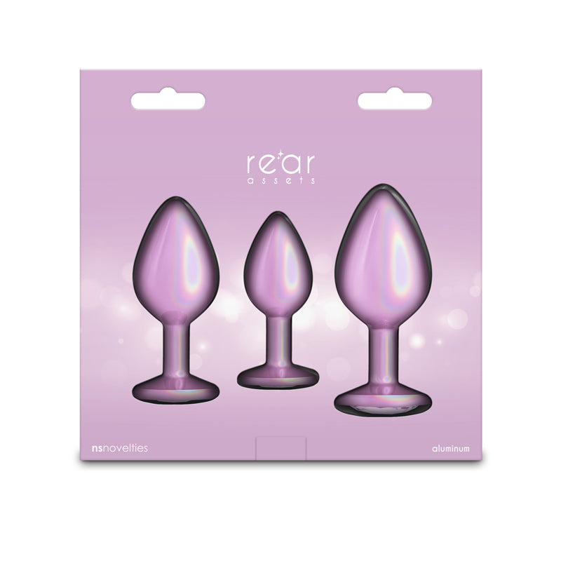 Rear Assets Trainer Kit - Iridescent Pink Set of 3 Sizes