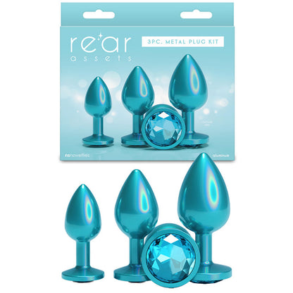 Rear Assets Trainer Kit Iridescent Teal - Set of 3 Sizes