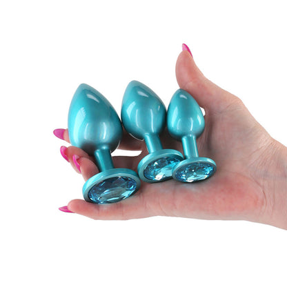 Rear Assets Trainer Kit Iridescent Teal - Set of 3 Sizes