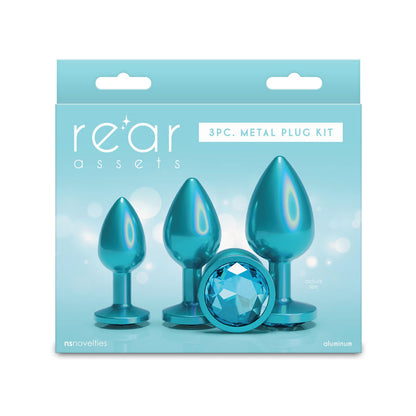 Rear Assets Trainer Kit Iridescent Teal - Set of 3 Sizes