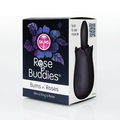 Skins Rose Buddies   USB Rechargeable Anal Rimming Stimulator