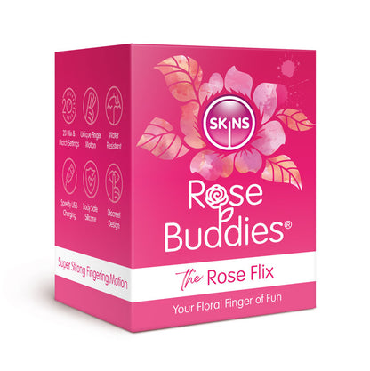 Skins Rose Buddies  USB Rechargeable Flicking Rose Stimulator