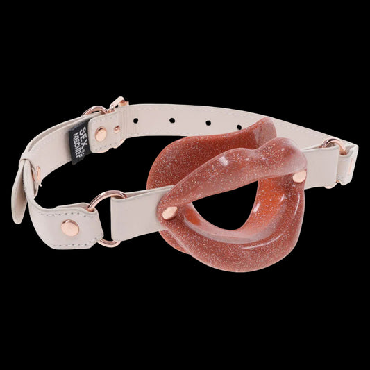 Sex & Mischief Peaches n CreaMe Silicone Lips - Peach Mouth Restraint