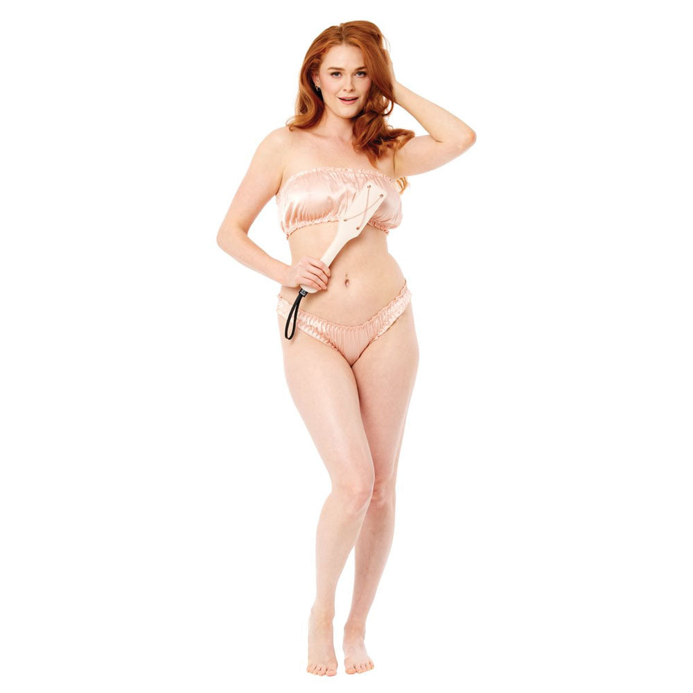 Sex & Mischief Peaches n CreaMe Chain Impressions Paddle