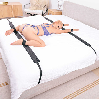 No Matter Where Bondage Restraint System - Bed Restraints