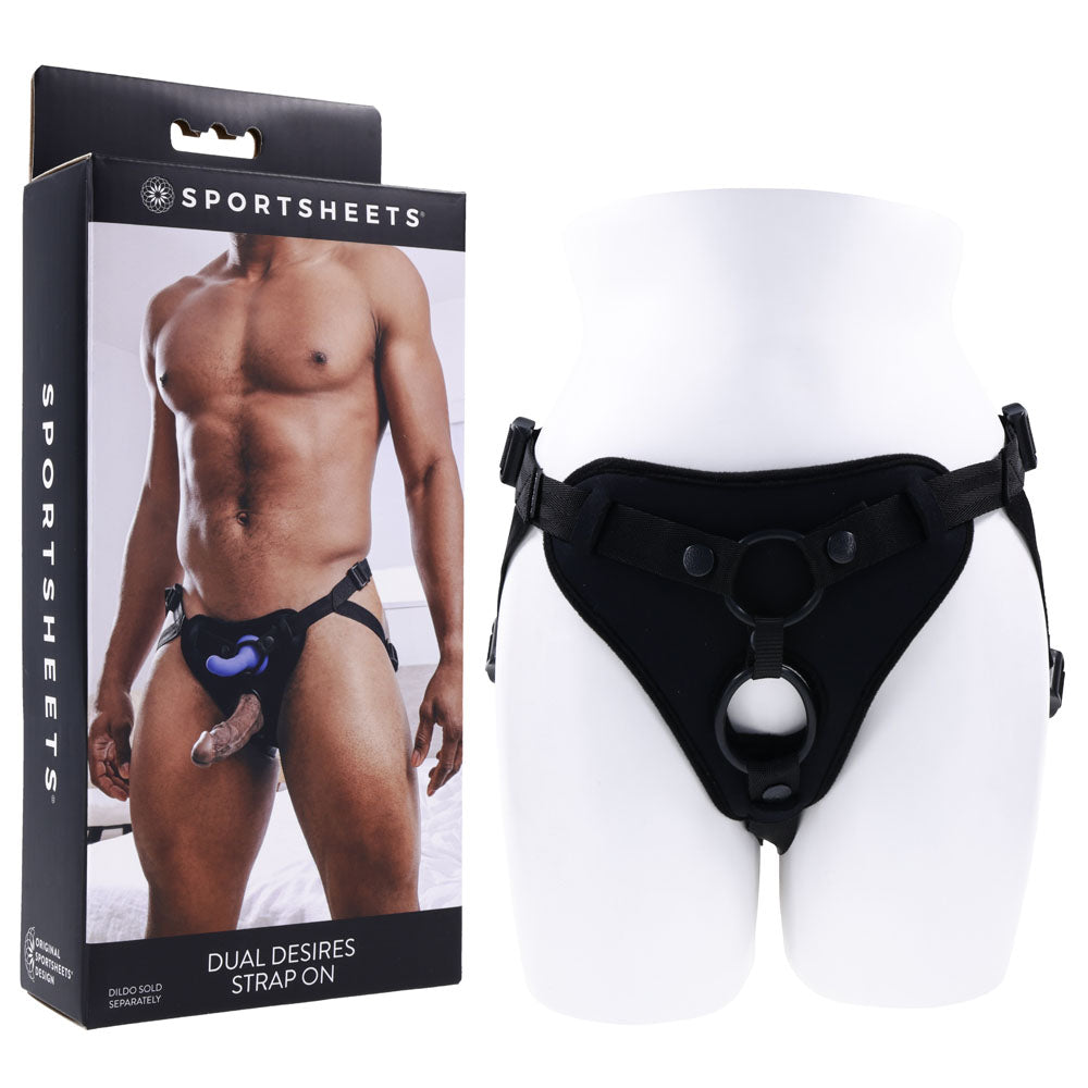 Dual Desires Strap On -  Adjustable Strap-On Harness (No Probe Included)