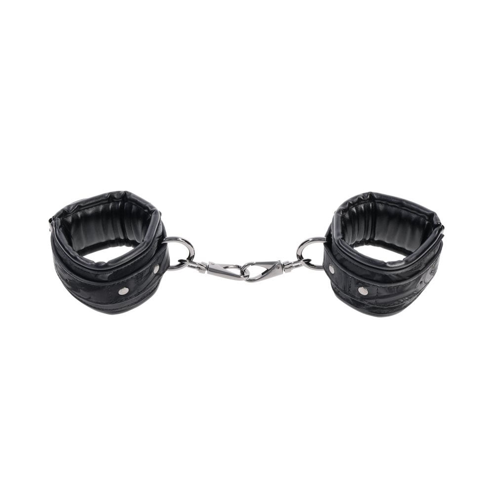 Velvet Noir Handcuffs -  Adjustable Cuff Restraints