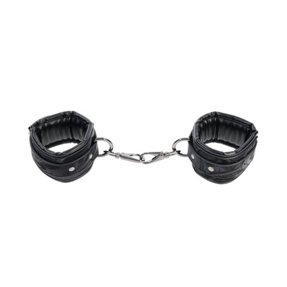 Velvet Noir Handcuffs -  Adjustable Cuff Restraints