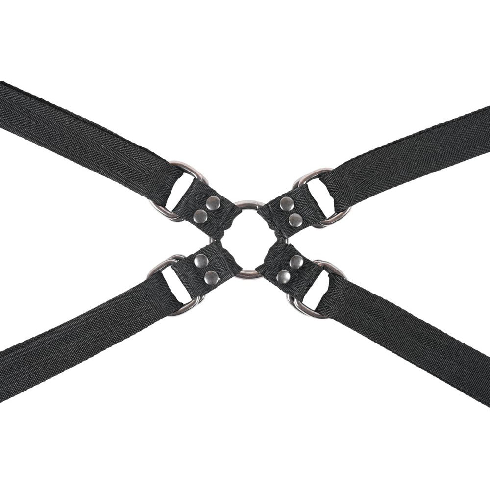 Velvet Noir Adjustable Hog Tie & Cuff Set -  Restraints