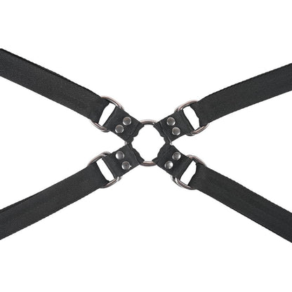 Velvet Noir Adjustable Hog Tie & Cuff Set -  Restraints