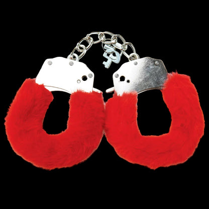 Classic Furry Cuffs with Bonus Eye Mask