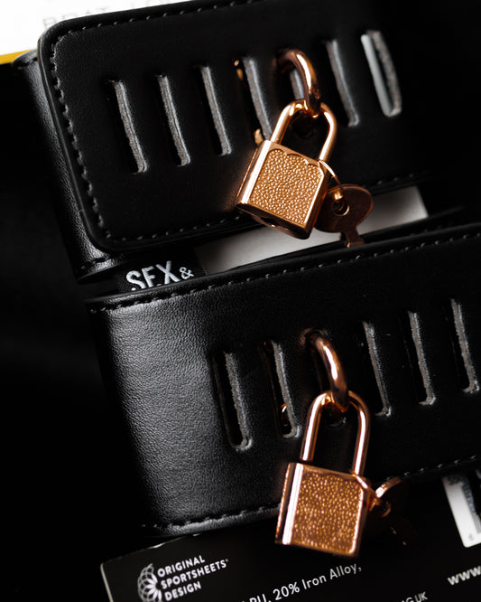Sex & Mischief Brat Locking Cuffs